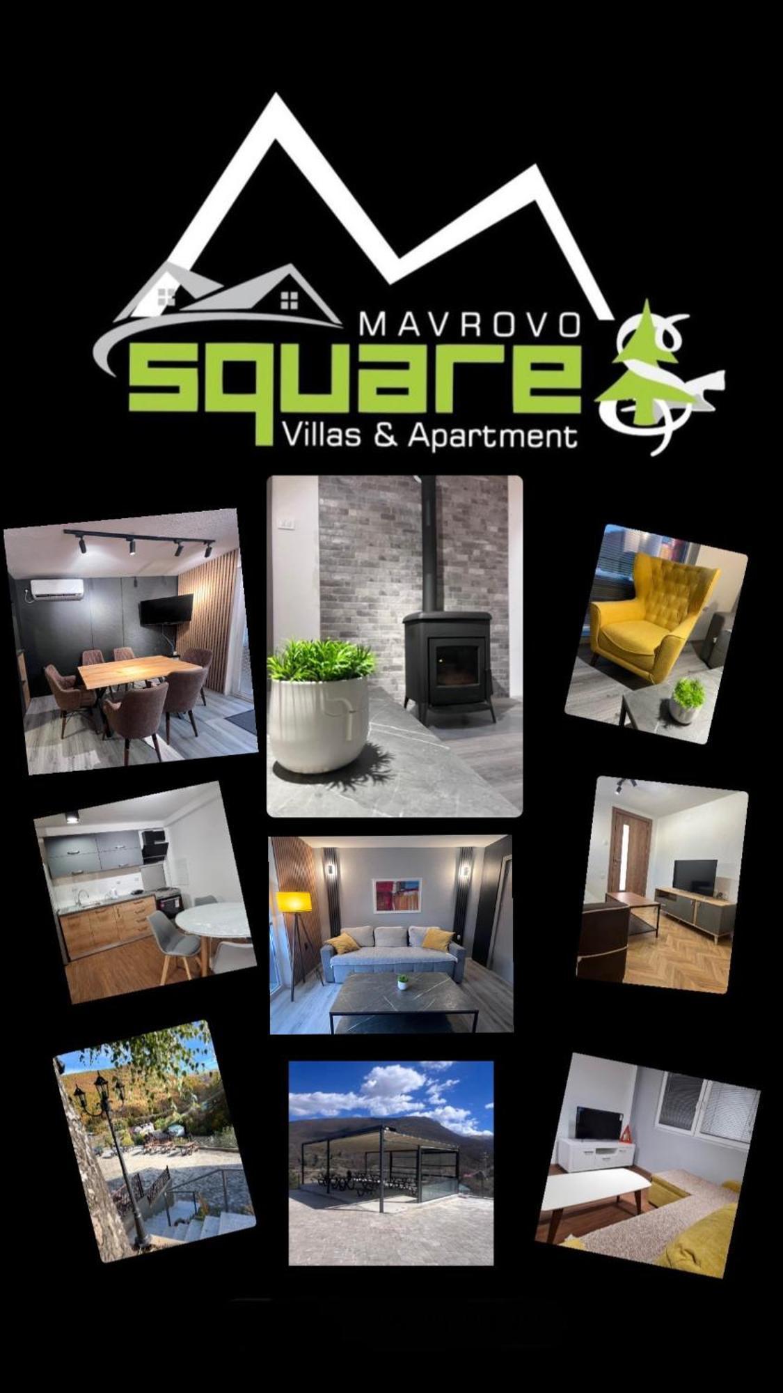Mavrovo Square " Villas & Apartment " מראה חיצוני תמונה